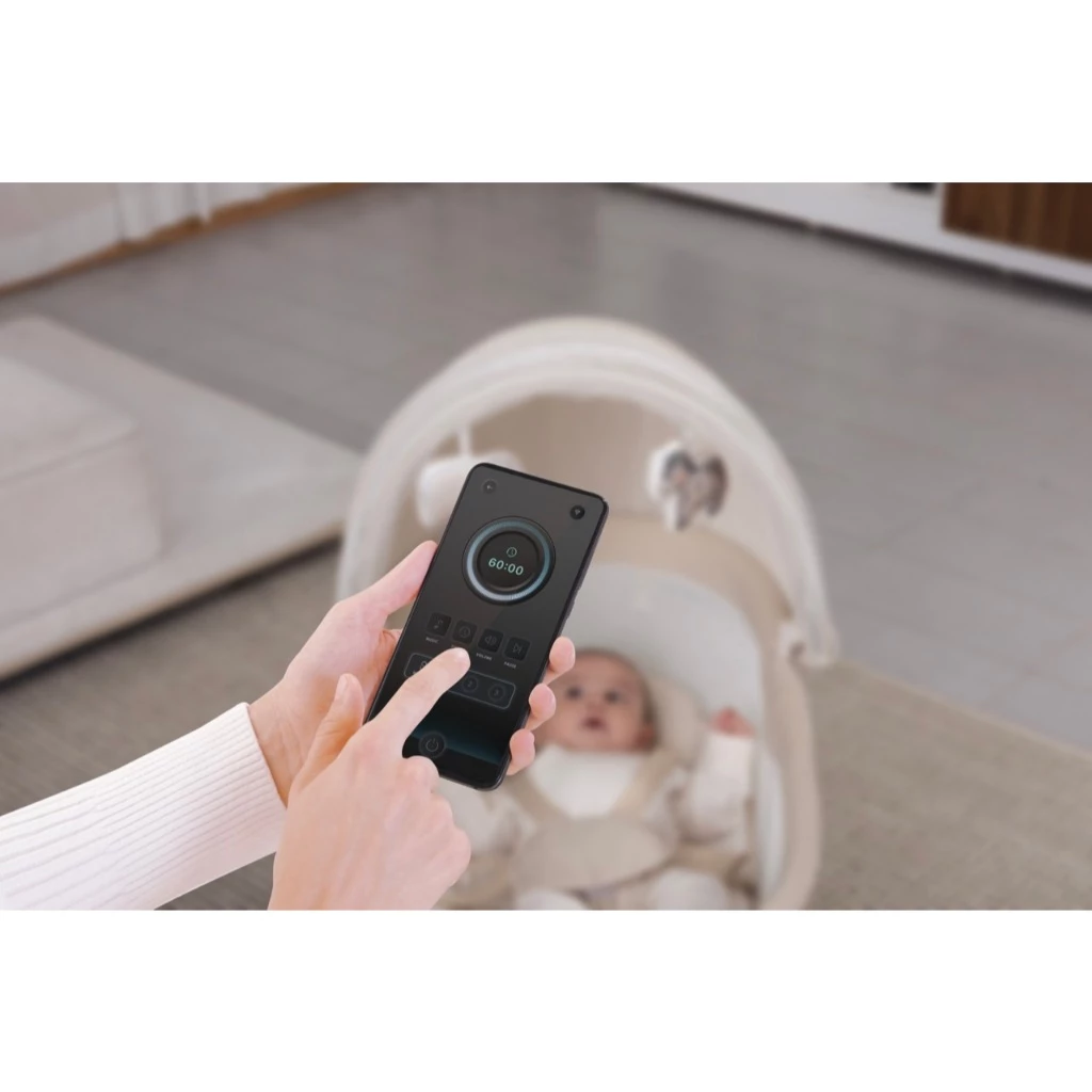 Nôi Điện tự động Cho bé Mastela Infini Orbit